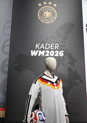 21.05.2026, xsltx, Fussball DFB-Medientermine, Pressekonferenz WM Kader 2026 v.l. (DFL DFB REGULATIONS PROHIBIT ANY USE OF PHOTOGRAPHS as IMAGE SEQUENCES and or QUASI-VIDEO)