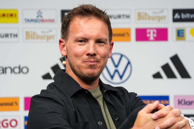 Bundestrainer Julian Nagelsmann (Deutschland) bei der WM-Kaderbekanntgabe im DFB-Campus - Frankfurt 21.05.2026: WM-Kaderbekanntgabe der Nationalmannschaft, DFB-Campus