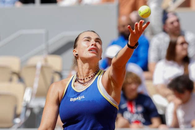 May 21, 2026, Paris, Paris, France: Aryna SANALENKA (RUS))in action during training session day 4 of the qualifications of the tennis Grand Slam of Roland Garros 2026, at Roland Garros Stadium - on April 16 2026 .Paris - France Paris France - ZUMAb253 20260521_zsp_b253_003 Copyright: xLoicxBaratouxx