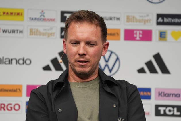 Bundestrainer Julian Nagelsmann (Deutschland) bei der WM-Kaderbekanntgabe im DFB-Campus - Frankfurt 21.05.2026: WM-Kaderbekanntgabe der Nationalmannschaft, DFB-Campus