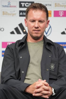 Bundestrainer Julian Nagelsmann (Deutschland) bei der WM-Kaderbekanntgabe im DFB-Campus - Frankfurt 21.05.2026: WM-Kaderbekanntgabe der Nationalmannschaft, DFB-Campus