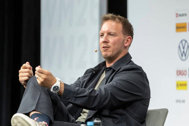 DFB Kaderbekanntgabe WM 2026, 21.05.2026 Julian Nagelsmann (Trainer Deutsche Fussball Nationalmannschaft Bundestrainer), DFB Kaderbekanntgabe WM 2026, Frankfurt, DFB Campus, 21.5.2026 Copyright: xBEAUTIFULxSPORTS Gawlikx