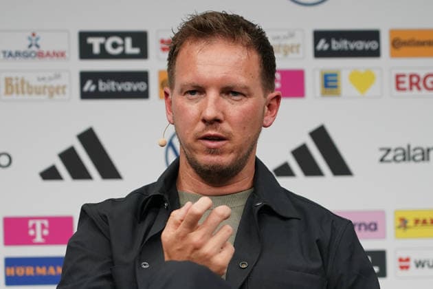 Bundestrainer Julian Nagelsmann (Deutschland) bei der WM-Kaderbekanntgabe im DFB-Campus - Frankfurt 21.05.2026: WM-Kaderbekanntgabe der Nationalmannschaft, DFB-Campus
