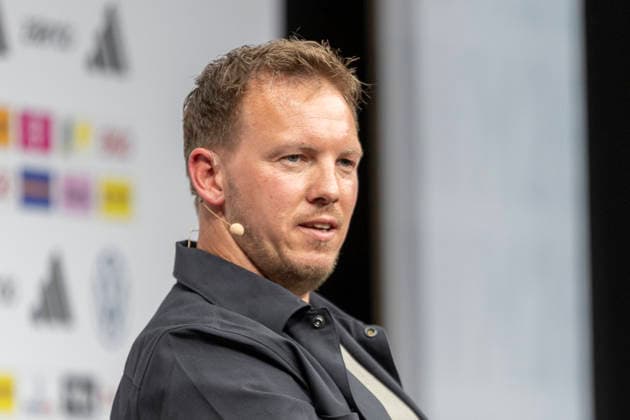DFB Kaderbekanntgabe WM 2026, 21.05.2026 Julian Nagelsmann (Trainer Deutsche Fussball Nationalmannschaft Bundestrainer), DFB Kaderbekanntgabe WM 2026, Frankfurt, DFB Campus, 21.5.2026 Copyright: xBEAUTIFULxSPORTS Gawlikx