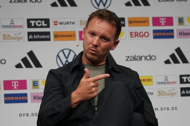 Bundestrainer Julian Nagelsmann (Deutschland) bei der WM-Kaderbekanntgabe im DFB-Campus - Frankfurt 21.05.2026: WM-Kaderbekanntgabe der Nationalmannschaft, DFB-Campus