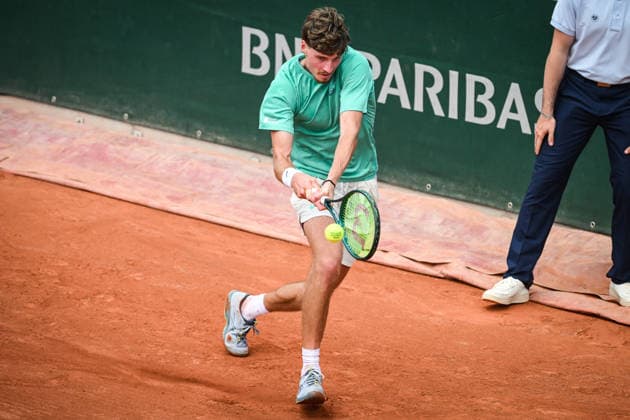 May 21, 2026, Paris, France, France: Toby SAMUEL of Great Britain during the fourth qualifying day of the Roland-Garros 2026, French Open 2026, Grand Slam tennis tournament at Roland-Garros Stadium on May 21, 2026 in Paris, France. Paris France - ZUMAm308 20260521_zsp_m308_036 Copyright: xMatthieuxMirvillex