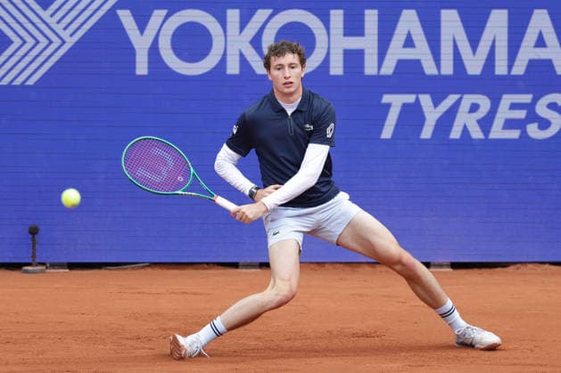 2026.05.21, xFSx, Bitpanda Open Hamburg ATP500, viertelfinale, Herren-Tennistunier in Hamburg , Am Rothembaum in Hamburg , Ugo Humbert (FRA) spielt eine Rueckhand Copyright: HMBxMedia FernandoxSoares
