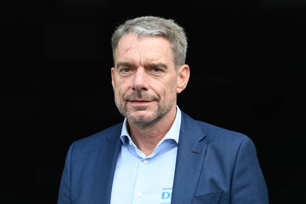 Marcus SCHWARZROCK, Chef-Bundestrainer DRV, Portraet, Portrait, Porträt, Einzelbild, angeschnittenes Einzelmotiv, Rudern, Praesentation Deutschland-Achter der Saison 2026, am 21.05.2026 in Dortmund Deutschland. Â