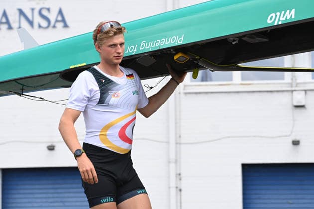 Soenke KRUSE, Sönke, Ruderer, neuer Schlagmann im Deutschlandachter, Rudern, Praesentation Deutschland-Achter der Saison 2026, am 21.05.2026 in Dortmund Deutschland. Â
