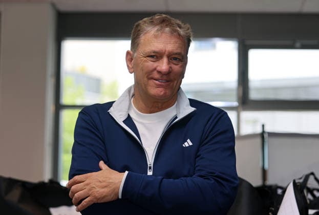 DSV Sommereinkleidung 2026 Hier im Bild Wolfgang Maier, Alpindirektor und Vorstand und Geschäftsführer des Deutschen Skiverbandes Kopf, Portrait, Oberkörper, Ski Alpin, Wintersport
