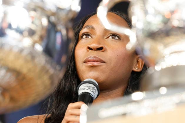 May 21, 2026, Paris, Paris, France: Coco GAUFF (USA) at the draw of the tennis Grand Slam of Roland Garros 2026, at Roland Garros Stadium - on April 16 2026 .Paris - France Tennis press conference, PK, Pressekonferenz Of The Tennis Grand Slam Of Roland Garros 2026  - ZUMAb253 20260521_zsp_b253_029 Copyright: xLoicxBaratouxx