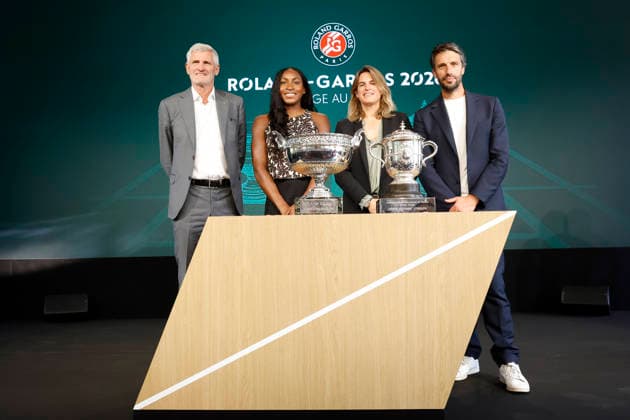 May 21, 2026, Paris, Paris, France: Gilles MORETTON, Coco GAUFF (USA) Amelie MAURESMO at the draw of the tennis Grand Slam of Roland Garros 2026, at Roland Garros Stadium - on April 16 2026 .Paris - France Paris France - ZUMAb253 20260521_zsp_b253_054 Copyright: xLoicxBaratouxx