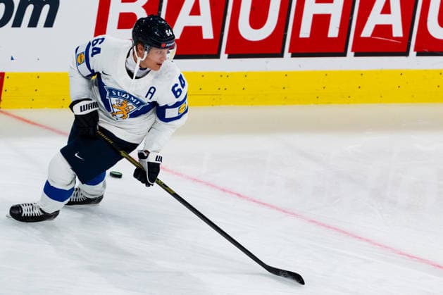 ZURICH, SWITZERLAND - MAY 21: Mikael Granlund (Finland, 64) during warm up before the Preliminary Round - Group A Match 29 between Latvia and Finland at the IIHF Ice hockey, Eishockey World Championship, WM, Weltmeisterschaft 2026, Swiss Life Arena on May 21, 2026 in Zurich, Switzerland. Zurich Switzerland Copyright: xTimoxSteinx