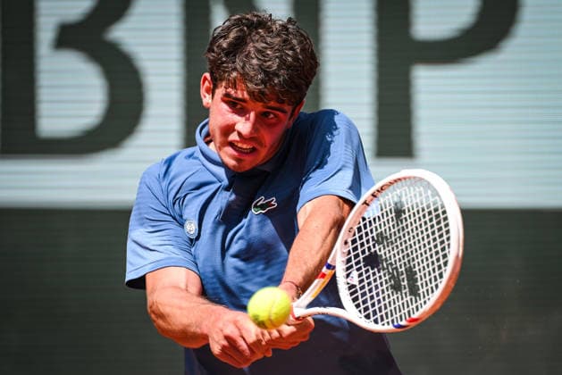 May 21, 2026, Paris, France, France: Thomas FAUREL of France during the fourth qualifying day of the Roland-Garros 2026, French Open 2026, Grand Slam tennis tournament at Roland-Garros Stadium on May 21, 2026 in Paris, France. Roland Garros 2026 - Qualifying Day 4  - ZUMAm308 20260521_zsp_m308_046 Copyright: xMatthieuxMirvillex