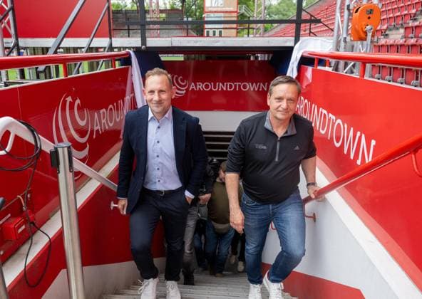 Fußball, Herren, Saison 2025 2026, 1. Bundesliga, 1. FC Union Berlin, Pressekonferenz, Trainer Mauro Lustrinelli (1. FC Union Berlin), Profifußball-Geschäftsführer Horst Heldt (1. FC Union Berlin), 21.05. 2026, Copyright: xMatthiasxKochx