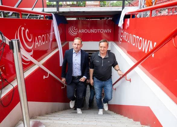 Fußball, Herren, Saison 2025 2026, 1. Bundesliga, 1. FC Union Berlin, Pressekonferenz, Trainer Mauro Lustrinelli (1. FC Union Berlin), Profifußball-Geschäftsführer Horst Heldt (1. FC Union Berlin), 21.05. 2026, Copyright: xMatthiasxKochx