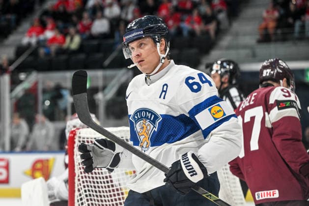 ZURICH, SWITZERLAND - MAY 21: Mikael Granlund of Finland in action during the 2026 IIHF Ice hockey, Eishockey World Championship, WM, Weltmeisterschaft Switzerland game between Latvia and Finland at Swiss Life Arena on May 21, 2026 in Zurich, Zurich. Zurich Swiss Life Arena Zurich Switzerland Copyright: xJustPictures.ch AndreaxBrancax jp-en-EuSpIm-JP7_ANB_Lat_Fin_21052026_0041