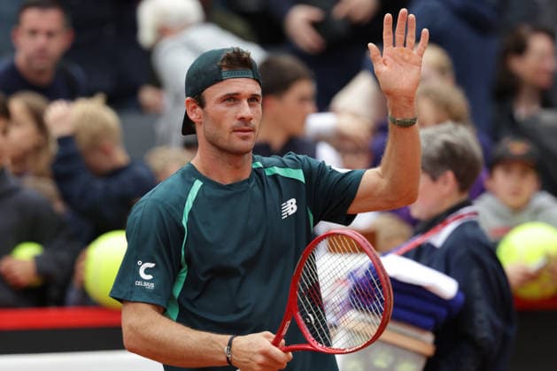 2026.05.21, xFSx, Bitpanda Open Hamburg ATP500, viertelfinale, Herren-Tennistunier in Hamburg , Am Rothembaum in Hamburg , Tommy Paul (USA) bedankt sich bei den Zuschauer Copyright: HMBxMedia FernandoxSoares