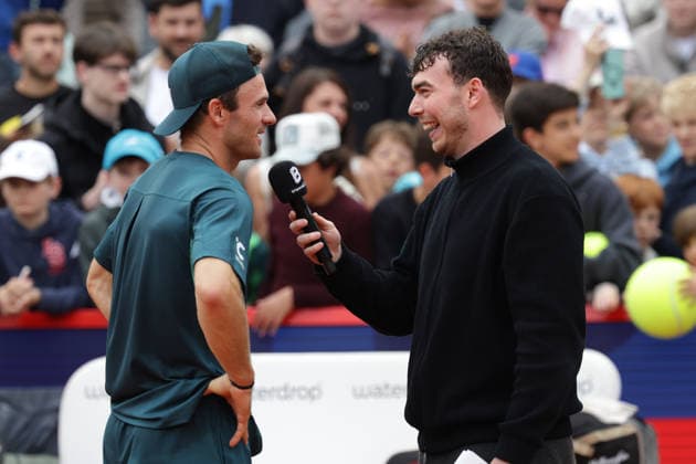 2026.05.21, xFSx, Bitpanda Open Hamburg ATP500, viertelfinale, Herren-Tennistunier in Hamburg , Am Rothembaum in Hamburg , Tommy Paul (USA) gibt ein interview Copyright: HMBxMedia FernandoxSoares