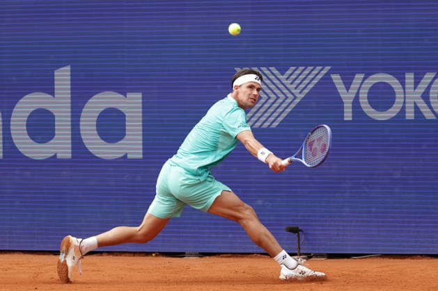 2026.05.21, xFSx, Bitpanda Open Hamburg ATP500, viertelfinale, Herren-Tennistunier in Hamburg , Am Rothembaum in Hamburg , Daniel Altmaier (GER) spielt eine Rueckhand Copyright: HMBxMedia FernandoxSoares