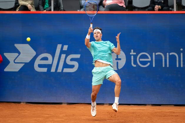 Viertelfinale, Tommy Paul (USA) - Daniel Altmaier (GER) - Tennis, Bitpanda Hamburg Open, ATP, Tennis Herren 500 Tour Hamburg, Deutschland, 21.05.26: Viertelfinale, Tommy Paul (USA) - Daniel Altmaier (GER) im Tennis Gelände Rotherbaum am 21.05.2026 in Hamburg, Deutschland. (Foto von Axel Kaste) Daniel Altmaier (GER) Hamburg Tennis Gelände Rotherbaum Freie Hansestadt Hamburg Deutschland