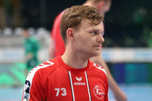 Deutschland: Handballbundesliga 2025 - 2026, 32. Spieltag - SC DHfK Leipzig gegen MT Melsungen, Quarterback Immobilien Arena (Leipzig): Timo Kastening (MT Melsungen, 73) Copyright: xLucasxWalterx