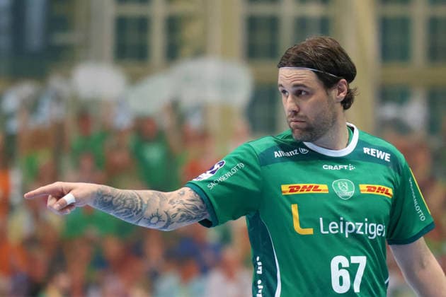 Deutschland: Handballbundesliga 2025 - 2026, 32. Spieltag - SC DHfK Leipzig gegen MT Melsungen, Quarterback Immobilien Arena (Leipzig): Dean Bombac (SC DHfK Leipzig, 67) Copyright: xLucasxWalterx