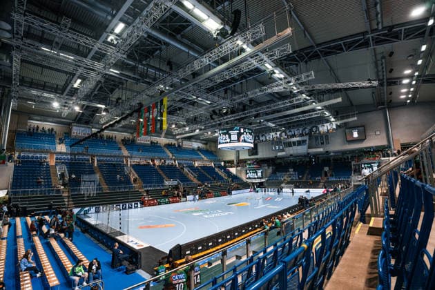 Deutschland: HBL DAIKIN Handball Bundesliga 2025 - 2026, 30. Spieltag - SC Magdeburg vs SG Flensburg Handewitt - GETEC Arena (Magdeburg): Sportstätte Copyright: xTomxLauruschkatx