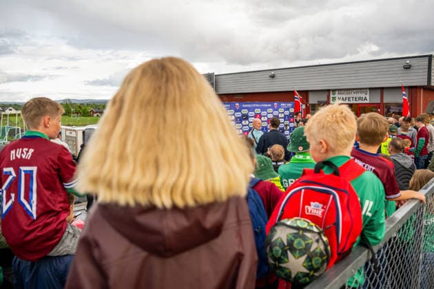 260521 Head coach Stale Solbakken of the Norwegian national football team during a presentation of the squad selection ahead of the FIFA World Cup, WM, Weltmeisterschaft, Fussball on May 21, 2026 in Grue. Photo: Vegard Grott BILDBYRAN kod VG VG0924 bbeng fotball fotboll football soccer norge norway press conference, PK, Pressekonferenz pressekonferanse fifa world cup fotball vm vm 2026 uttak kirkenaer Copyright: VEGARDxGRoTT BB260521VG006