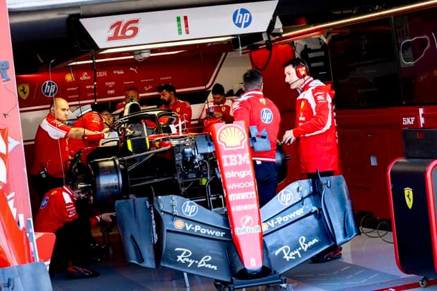 MONTREAL - Formula 1 driver Charles Leclerc of Scuderia Ferrari HP during the Formula 1 Canada Race at the Circuit Gilles Villeneuve on May 21, 2026 in Montreal, Canada. (Photo by DeFodi Images) -