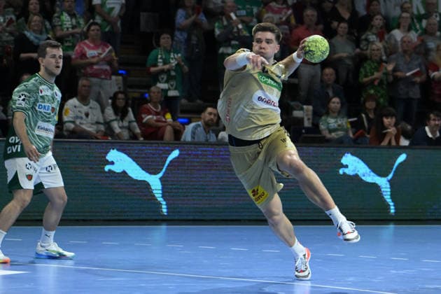 21.05.2026, xlakx, Handball Daikin HBL, Fuechse Berlin - TSV Hannover-Burgdorf v.l. Renars Uscins (TSV Hannover-Burgdorf) Berlin