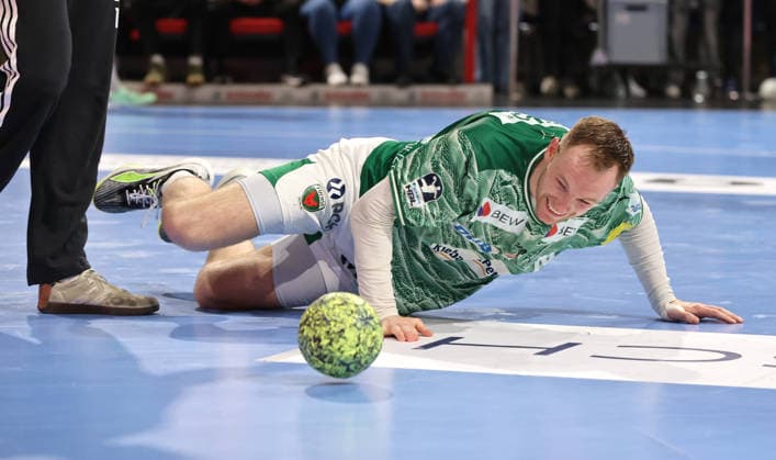 Mathias Gidsel Einzelbild Freisteller Aktion Handball HBL Bundesliga Herren 32. Spieltag Saison 2025 2026 21.05.2026 Füchse Berlin vs TSV Hannover Burgdorf
