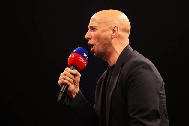 RECORD DATE NOT STATED 21st May 2026, Utilita Arena, Sheffield, Yorkshire, England; 2026 PDC Bet MGM Premier League Darts Night Sixteen; Master of Ceremonies Lewis Jones opening the night AidanxHunter