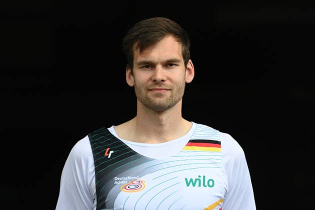 Julius CHRIST, Ruderer, Deutschlandachter Portraet, Portrait, Porträt, Einzelbild, angeschnittenes Einzelmotiv, Rudern, Praesentation Deutschland-Achter der Saison 2026, am 21.05.2026 in Dortmund Deutschland. Â