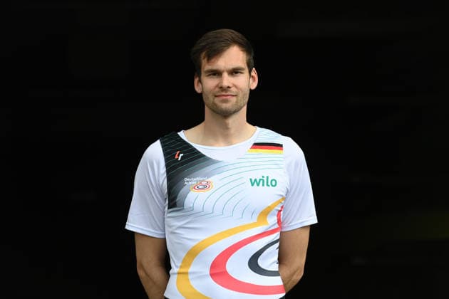 Julius CHRIST, Ruderer, Deutschlandachter Portraet, Portrait, Porträt, Einzelbild, angeschnittenes Einzelmotiv, Rudern, Praesentation Deutschland-Achter der Saison 2026, am 21.05.2026 in Dortmund Deutschland. Â