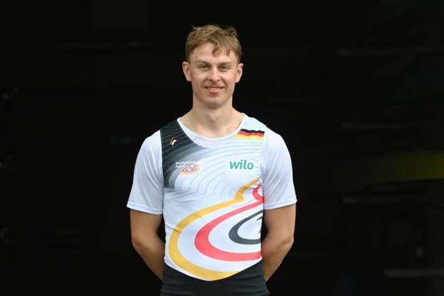Paul MARTIN, Ruderer, Portraet, Portrait, Porträt, Einzelbild, angeschnittenes Einzelmotiv, Rudern, Praesentation Deutschland-Achter der Saison 2026, am 21.05.2026 in Dortmund Deutschland. Â
