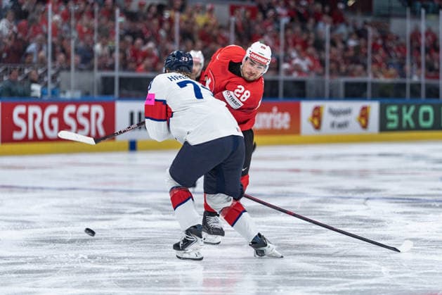21 05 2026, Zurich, Swiss Life Arena, Ice hockey, Eishockey World Championships: Switzerland - Great Britain, 28 Timo Meier (Switzerland) Zurich Swiss Life Arena Zurich Switzerland Copyright: xJustPictures.ch StefanxEmchx jp-de-StEm-DSC0128220260521