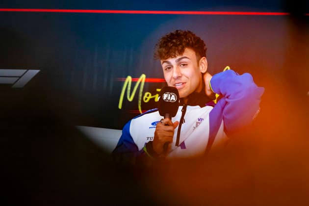May 21, 2026, Montreal, Canada: ARVID LINDBLAD (GBR) of Visa RB CashApp F1 Team (VCARB) 41 speaks at the FIA press conference, PK, Pressekonferenz during media day of the 2026 Formula 1 Canadian Grand Prix. Montreal Canada - ZUMAb177 20260521_aap_b177_054 Copyright: xTaidghxBarronx