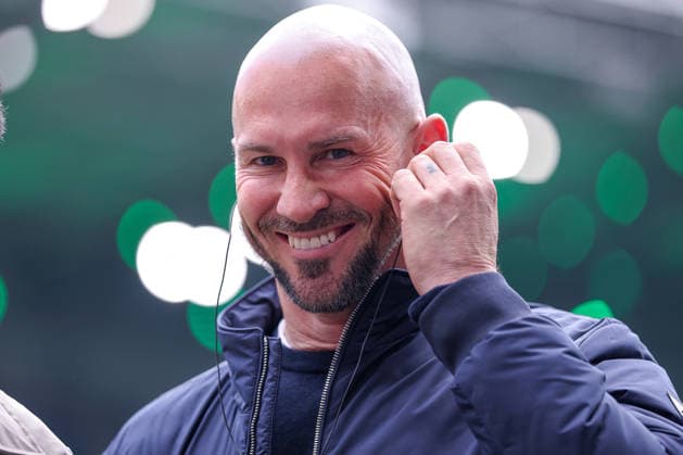 16.05.2026, Fußball, Borussia Mönchengladbach - TSG 1899 Hoffenheim, 1. Fußball Bundesliga, 34.Spieltag, Borussia-Park, Saison 2025 2026: Cheftrainer Christian Ilzer (TSG Hoffenheim hc) DFB regulations prohibit any use of photographs as image sequences and or quasi-video. Nordrhein-Westfalen Deutschland *** 16 05 2026, Football, Borussia Mönchengladbach TSG 1899 Hoffenheim, 1 Fußball Bundesliga, 34 Matchday, Borussia Park, Season 2025 2026 Head coach Christian Ilzer TSG Hoffenheim hc DFB regulations prohibit any use of photographs as image sequences and or quasi video Nordrhein Westfalen Germany