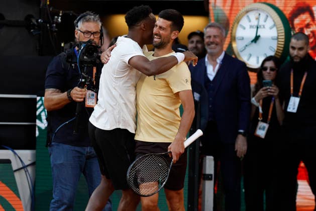 May 21, 2026, Paris, Paris, France: Novak DJOKOVIC during GAEL AND FRIENDS the tribute to Gael Monfils before of the tennis Grand Slam of Roland Garros 2026, at Roland Garros Stadium - on May 21 2026 .Paris - France Paris France - ZUMAb253 20260521_zsp_b253_138 Copyright: xLoicxBaratouxx