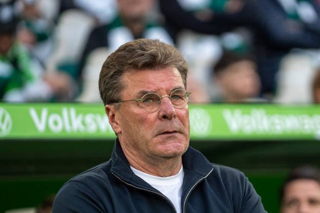 Deutschland: Fussball, Relegation 2026, Hinspiel, VfL Wolfsburg - SC Paderborn am 21.05. in Wolfsburg, Volkswagen Arena: Dieter Hecking (Trainer VfL Wolfsburg) Copyright: xSvenxHeidmannx