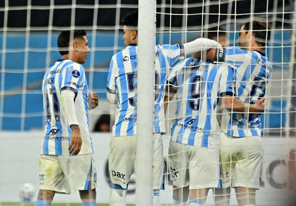 Maravilla Martinez. Racing vs Caracas. Copa Conmebol Libertadores. Copyright: xjuanbaezphxJUANxMANUELxBAEZx