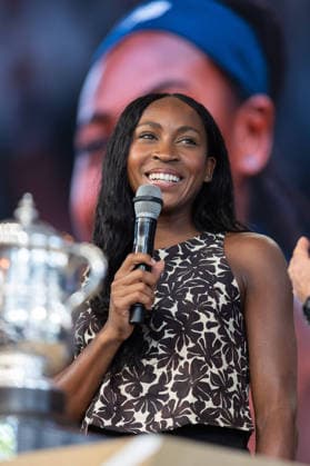 RG 2026 - Drawing NB RG 2026 - Drawing NB Coco Gauff attends the Drawing Ceremony prior to the 2026 French Open at Roland Garros on May 21, 2026 in Paris, France. Photo by Nasser Berzane ABACAPRESS.COM Paris France  Copyright: xBerzanexNasser ABACAx Paris France  Copyright: xIMAGO ABACAPRESSx
