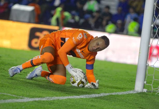 Cruz Azul v Pumas UNAM - Torneo Clasura Liga MX Final Keylor Navas 1 of Pumas UNAM catches the ball during the final first leg match between Cruz Azul and Pumas UNAM as part of the Torneo Clausura 2026 Liga MX at Estadio Ciudad de los Deportes on May 21, 2026 in Mexico City, Mexico. (Photo by Ian Robles Eyepix Group) Copyright: xIanxRobles xEyepixxGroupx EL_21052026_184583JPEG