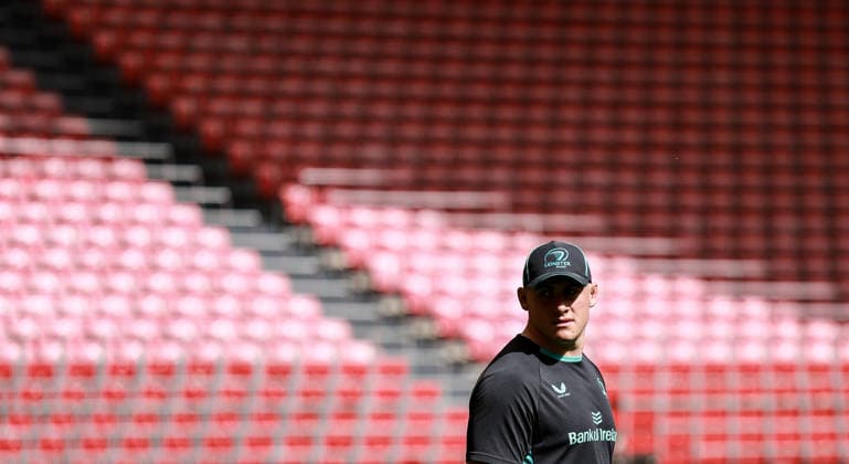 Leinster Rugby Captain s Run, San Mames Stadium, Bilbao, Spain 22 5 2026 Dan Sheehan Dan Sheehan 22 5 2026  Copyright: x INPHO DanxSheridanx DAN_9163