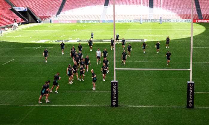 Leinster Rugby Captain s Run, San Mames Stadium, Bilbao, Spain 22 5 2026 Max Deegan Max Deegan 22 5 2026  Copyright: x INPHO DanxSheridanx DAN_9444