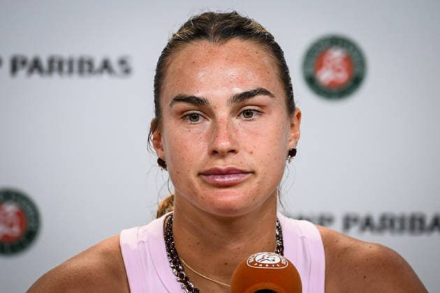 May 22, 2026, Paris, France, France: Aryna SABALENKA of Belarus during the Roland-Garros 2026, French Open 2026, Grand Slam tennis tournament at Roland-Garros Stadium on May 22, 2026 in Paris, France. Paris France - ZUMAm308 20260522_zsp_m308_011 Copyright: xMatthieuxMirvillex