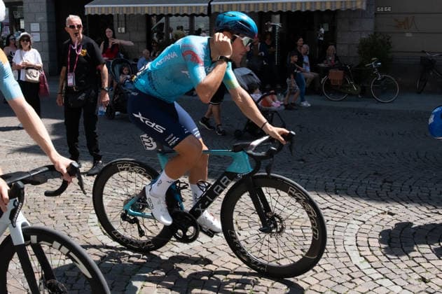IPA84969263 - Alberto Bettiol, XDS Astana Team at the start of 13th stage of Giro d Italia 2026 from Alessandria, Italy, on may 22, 2026  Copyright: xSilviaxColombo IPAxSportx xx 84969263