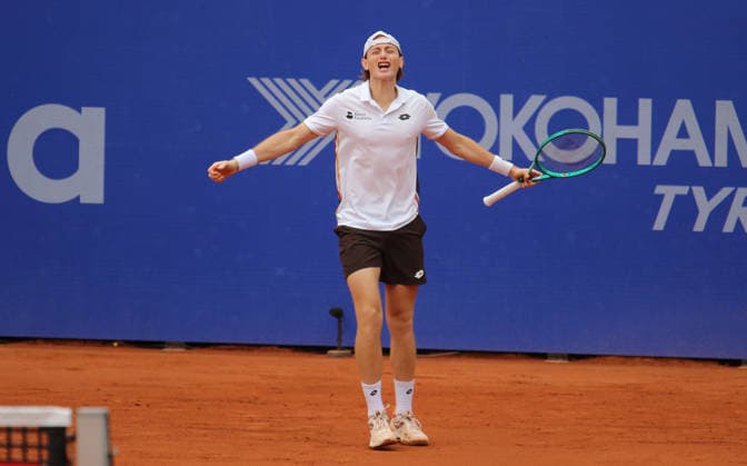 Bitpanda Hamburg Open, ATP, Tennis Herren 500, Halbfinale im Einzel: Ignacio Buse aus Peru erreicht überraschend das Endspiel am Rothenbaum.