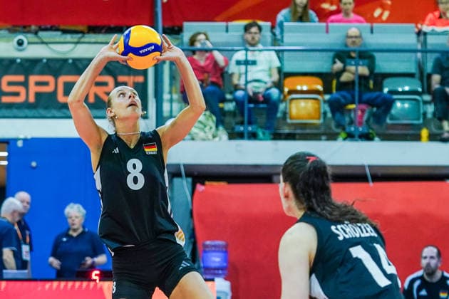 2026-05-22 Germany v France - Four Nations Cup APELDOORN, NETHERLANDS - MAY 22: Hannah Kohn of Germany during the Four Nations Cup match between Germany and France at Omnisport on May 22, 2026 in Apeldoorn, Netherlands. Apeldoorn Omnisport Netherlands Content not available for redistribution in The Netherlands directly or indirectly through any third parties. Copyright: xAndrexWeeningx